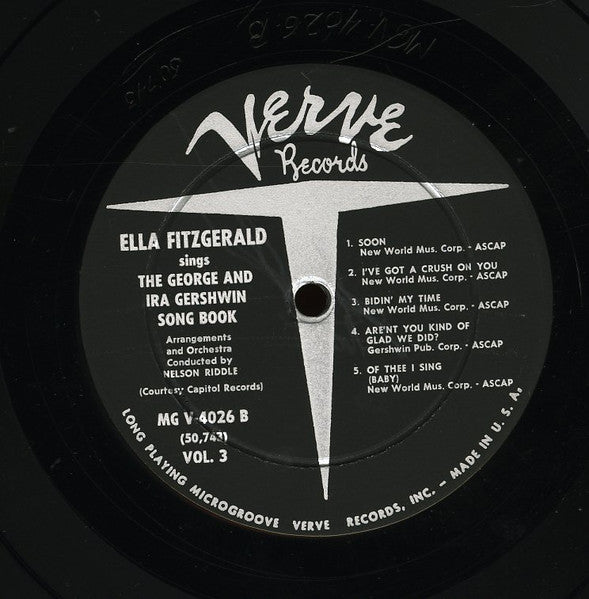 Ella Fitzgerald - Sings The George And Ira Gershwin Song Book Vol. 3