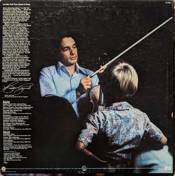 Merle Haggard - Let Me Tell You About A Song
