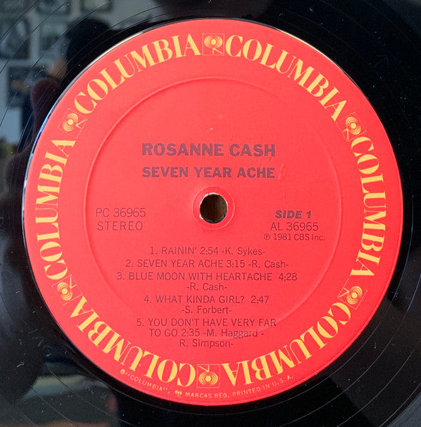Rosanne Cash - Seven Year Ache