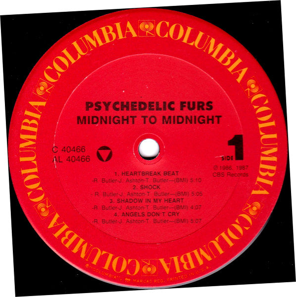 The Psychedelic Furs - Midnight To Midnight