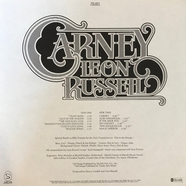 Leon Russell - Carney