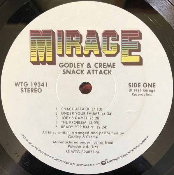 Godley & Creme - Snack Attack