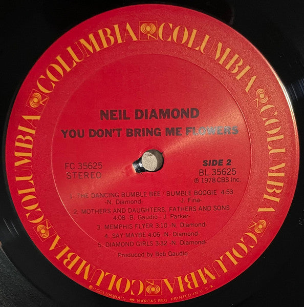 Neil Diamond - You Don't Bring Me Flowers