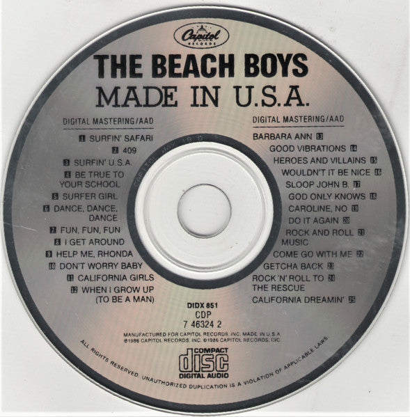 The Beach Boys - Made In U.S.A.