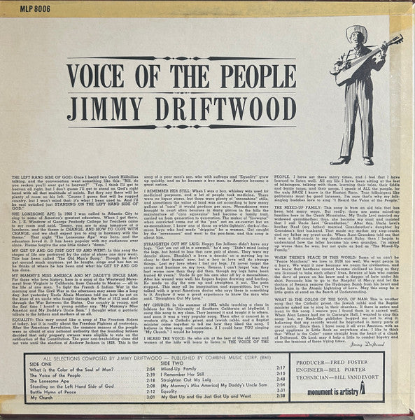 Jimmy Driftwood - Voice Of The People