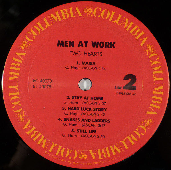 Men At Work - Two Hearts