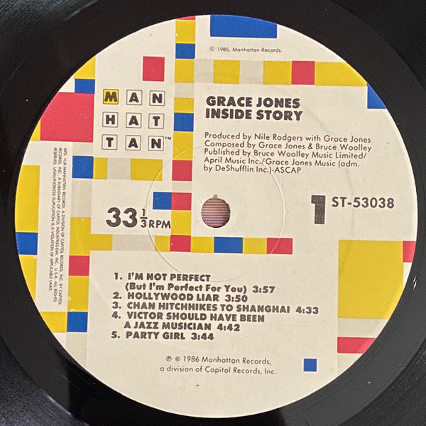 Grace Jones - Inside Story