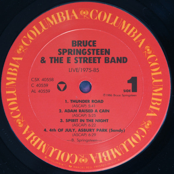 Bruce Springsteen & The E-Street Band - Live / 1975-85