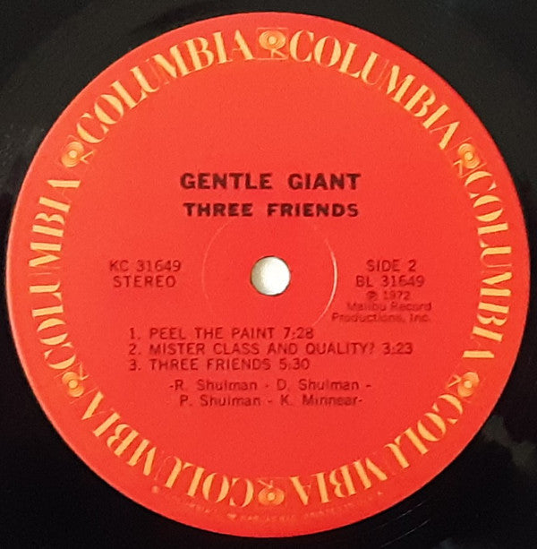 Gentle Giant - Three Friends