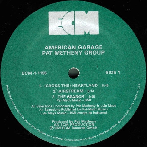 Pat Metheny Group - American Garage