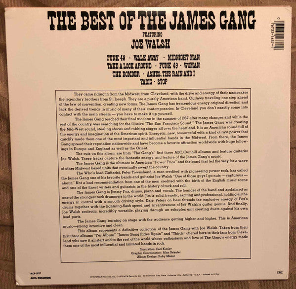 James Gang - The Best Of The James Gang Featuring Joe Walsh