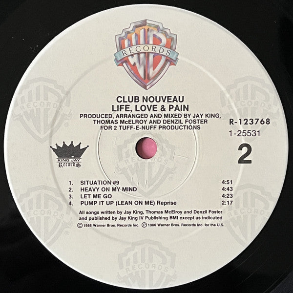 Club Nouveau - Life, Love & Pain