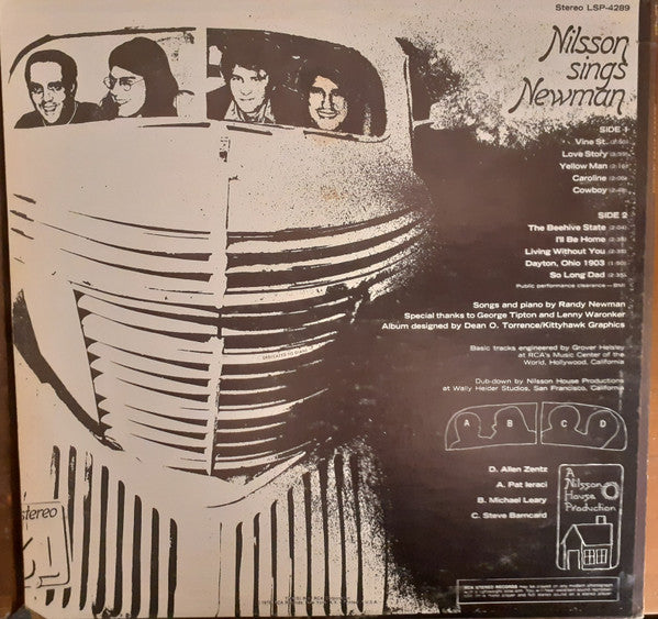 Harry Nilsson - Nilsson Sings Newman