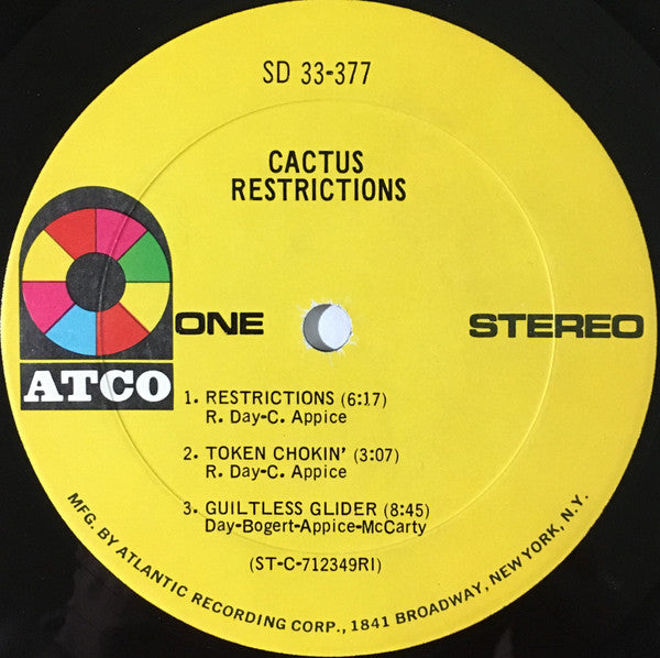Cactus (3) - Restrictions