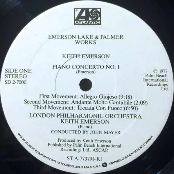 Emerson, Lake & Palmer - Works (Volume 1)