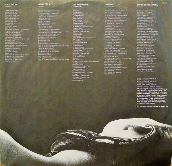 Whitesnake - Slide It In