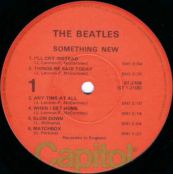 The Beatles - Something New