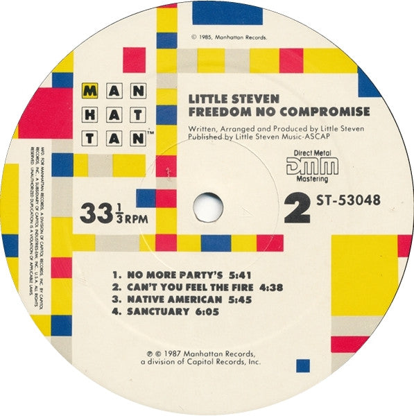 Little Steven - Freedom No Compromise