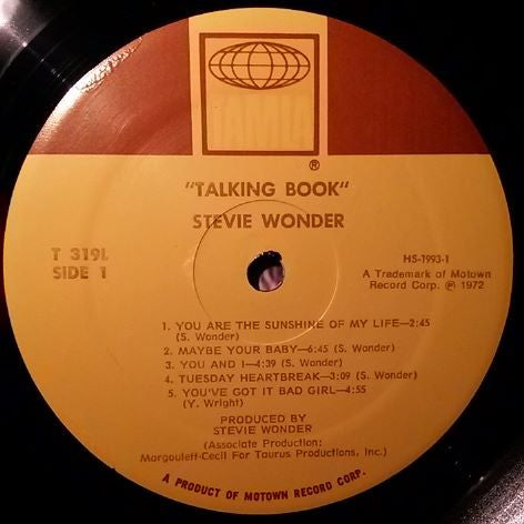 Stevie Wonder - Talking Book