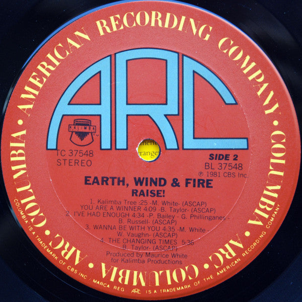 Earth, Wind & Fire - Raise!