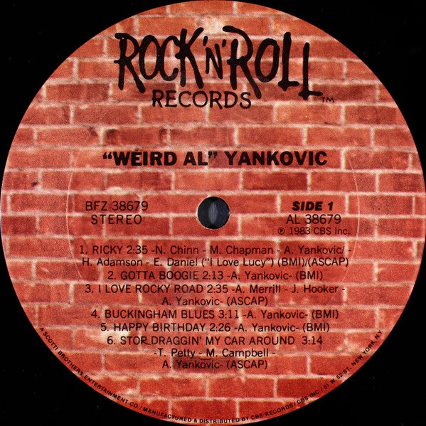 "Weird Al" Yankovic - "Weird Al" Yankovic