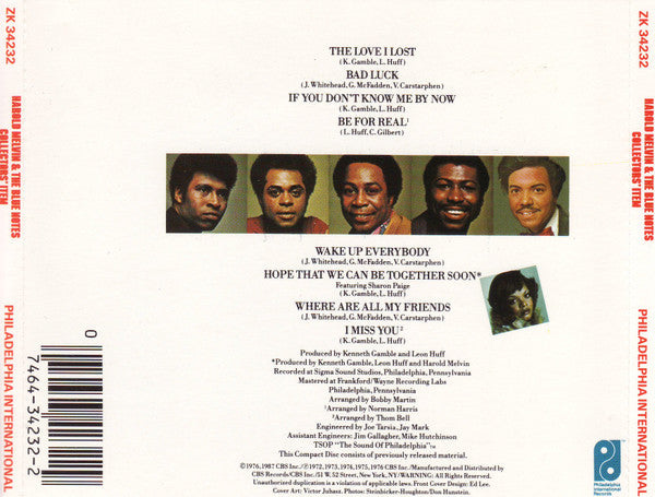 Harold Melvin And The Blue Notes - Collectors' Item