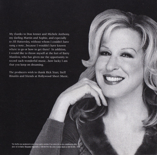 Bette Midler - Sings The Peggy Lee Songbook