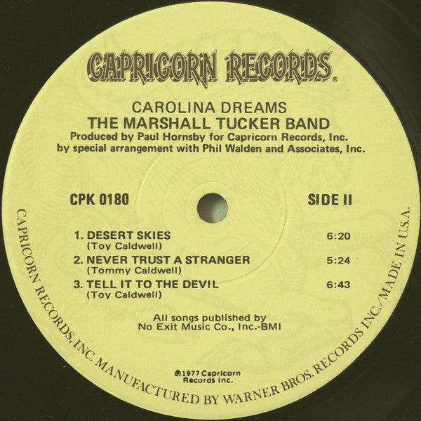 The Marshall Tucker Band - Carolina Dreams