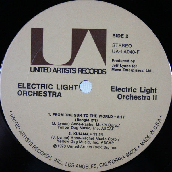 Electric Light Orchestra - Electric Light Orchestra II
