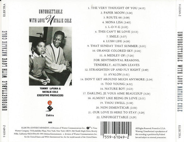 Natalie Cole - Unforgettable With Love