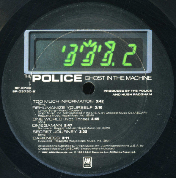 The Police - Ghost In The Machine