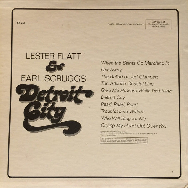 Flatt & Scruggs - Detroit City