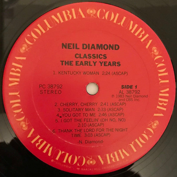 Neil Diamond - Classics The Early Years