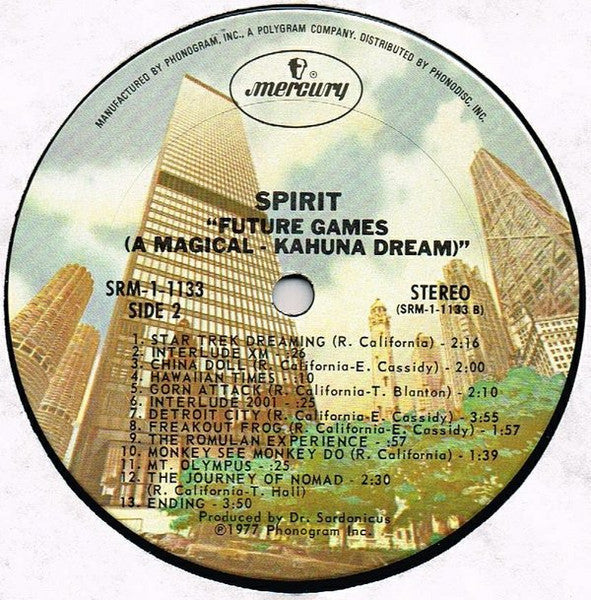 Spirit (8) - Future Games (A Magical-Kahauna Dream)