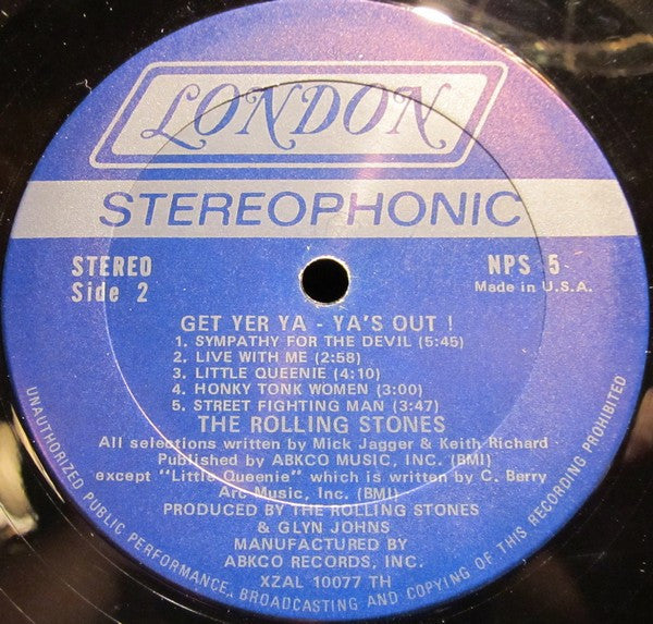 The Rolling Stones - Get Yer Ya-Ya's Out! - The Rolling Stones In Concert