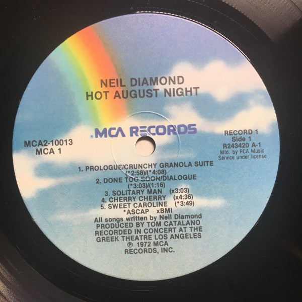 Neil Diamond - Hot August Night