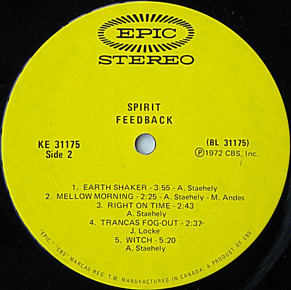 Spirit (8) - Feedback