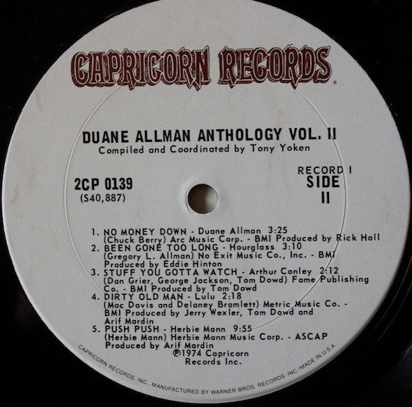Duane Allman - An Anthology Vol. II