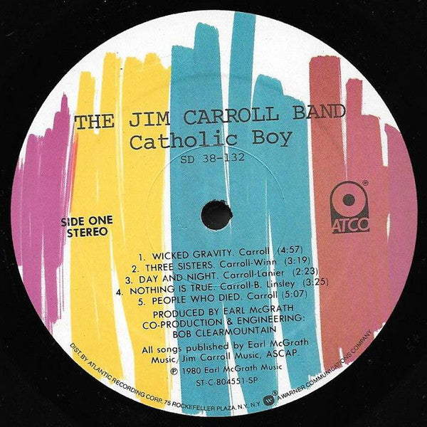 The Jim Carroll Band - Catholic Boy