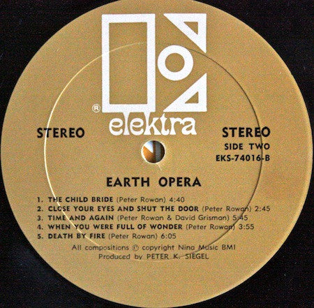 Earth Opera - Earth Opera