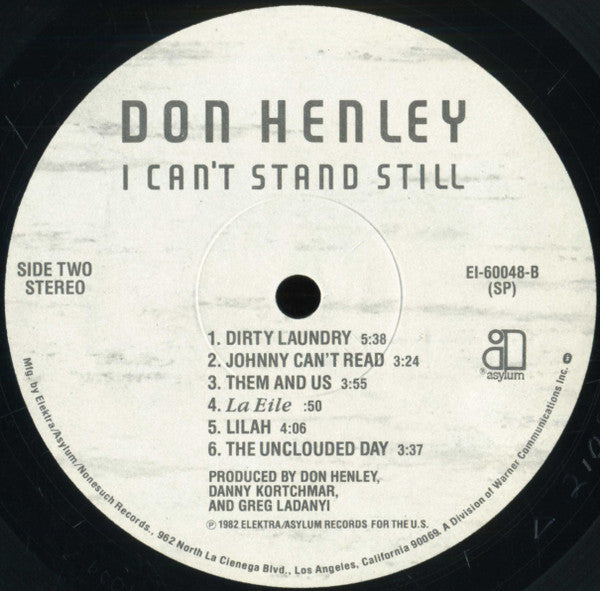 Don Henley - I Can't Stand Still