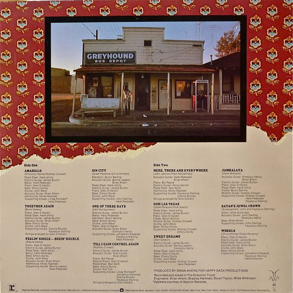 Emmylou Harris - Elite Hotel