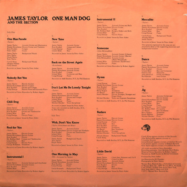 James Taylor (2) - One Man Dog