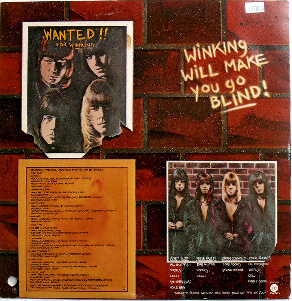 The Sweet - Give Us A Wink