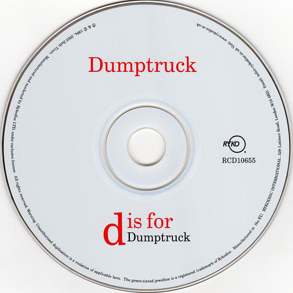 Dumptruck - D Is For Dumptruck