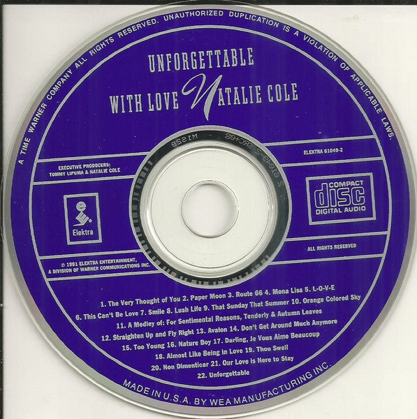 Natalie Cole - Unforgettable With Love