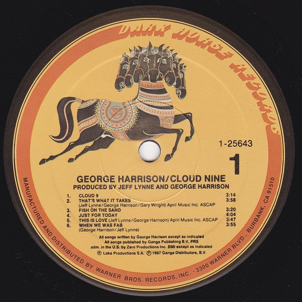 George Harrison - Cloud Nine