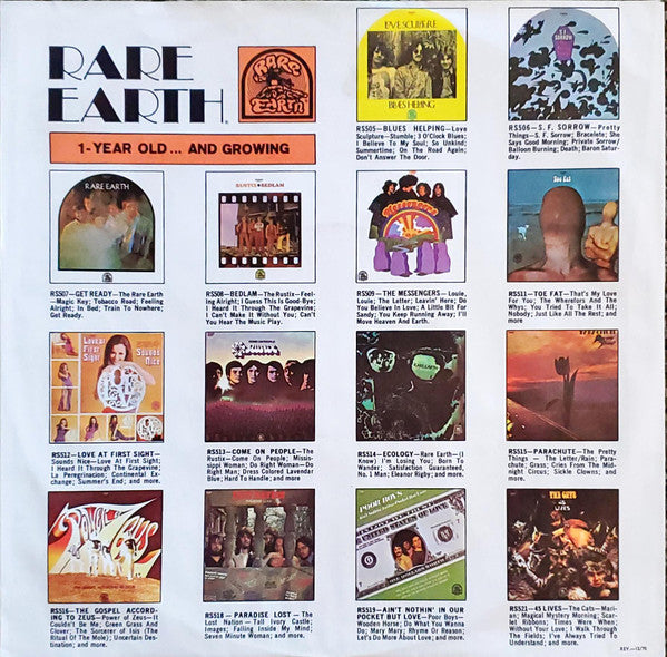 Rare Earth - Rare Earth In Concert