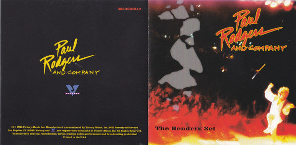 Paul Rodgers And Company - The Hendrix Set