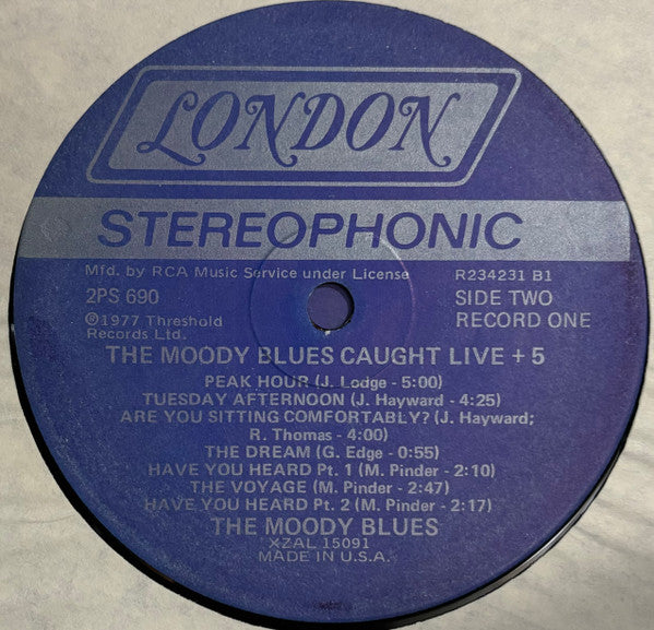 The Moody Blues - Caught Live +5